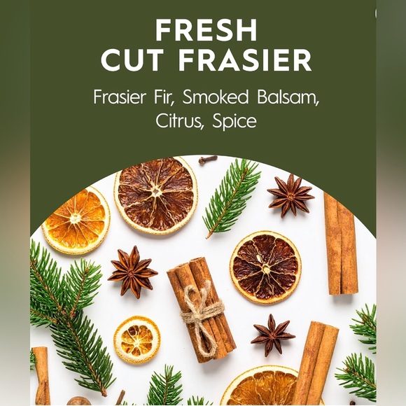 Better Homes and Gardens 3-Wick Pumpkin Jar Candle, Fresh Cut Frasier, 30 oz New - Picture 8 of 10